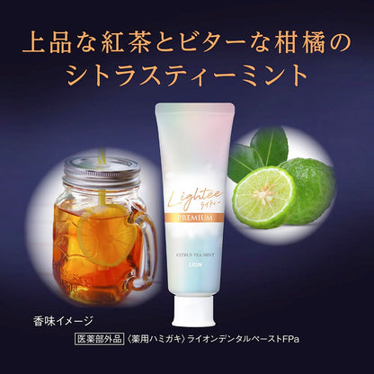 Lightee Premium Whitening Toothpaste with Citrus Mint Flavor 100g