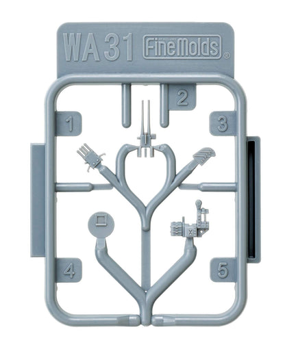 FineMolds 1/700 Nanodread Series 12.7cm High Angle Gun Model Parts