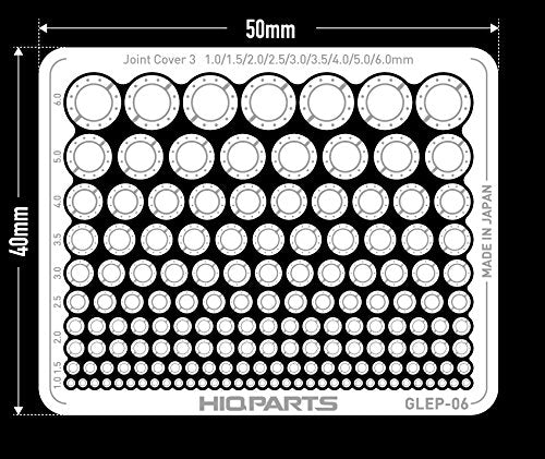 HiQparts GLEP-06 Modeling Parts Sheet for Model Kits