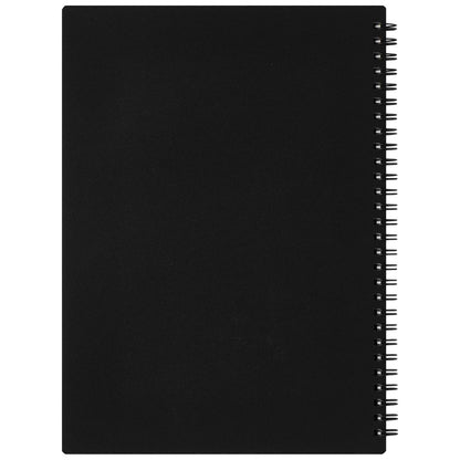 Maruman Nymo Shine B5 Ring Notebook 20th Anniversary Black
