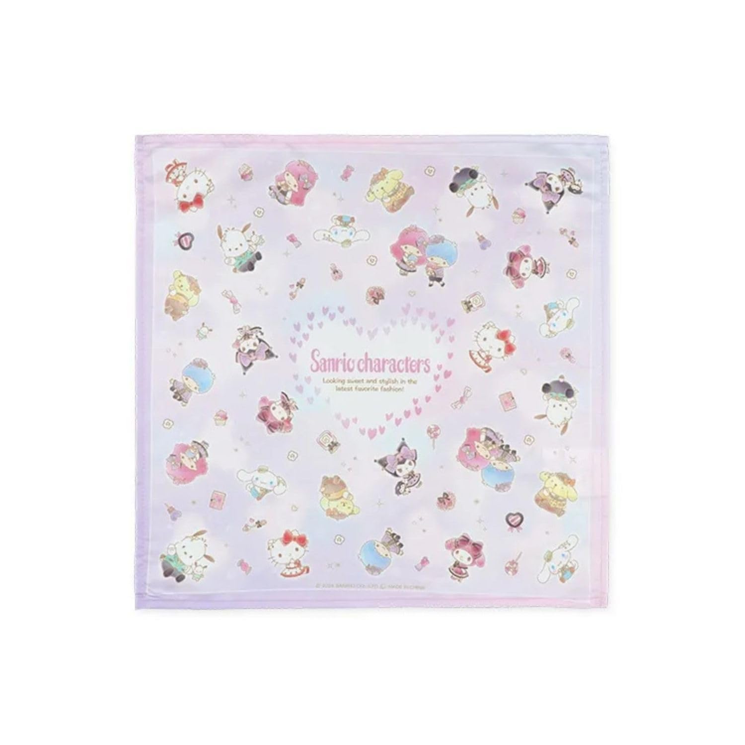 Salonジェ Sanrio Napkins Set of 3 Characters 43x43cm