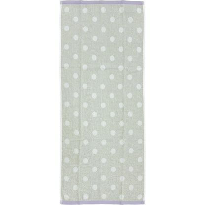 Hayashi Face Towel Set of 2 Soft and Absorbent Grey 34x80cm