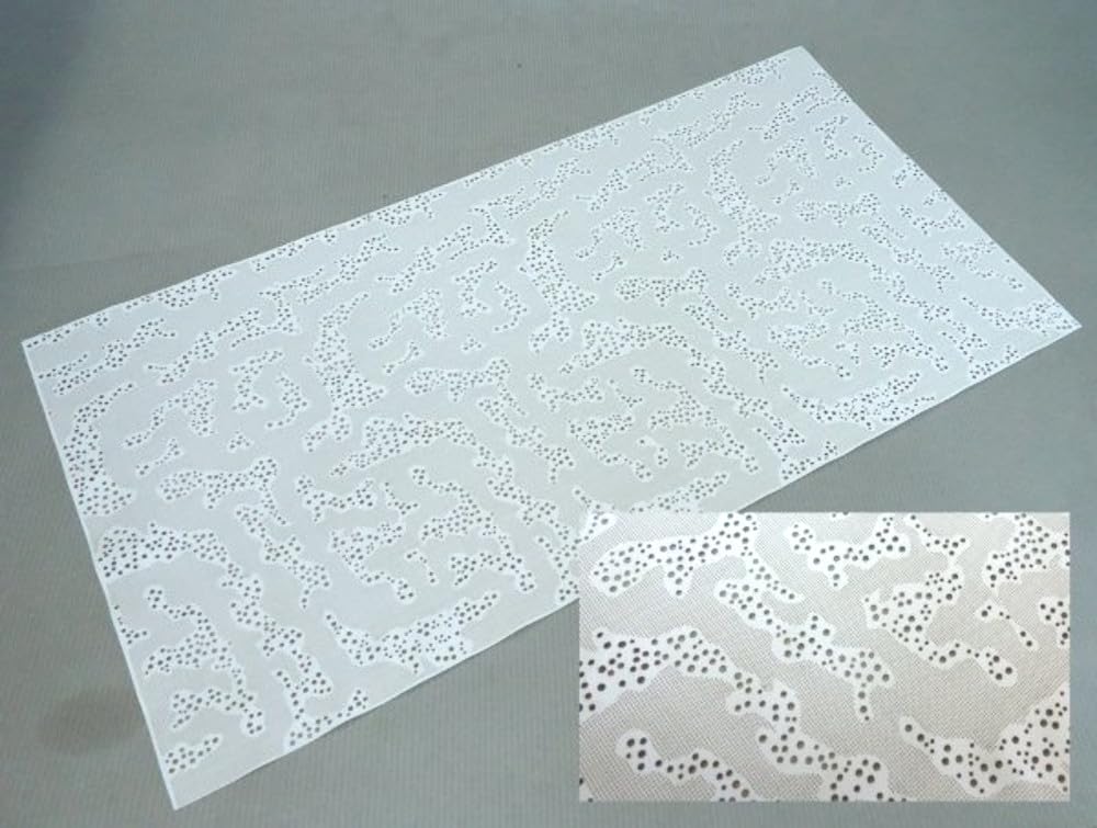 Wako 1/35 Winter Camouflage Net Miniature Paper Kit Made in Japan