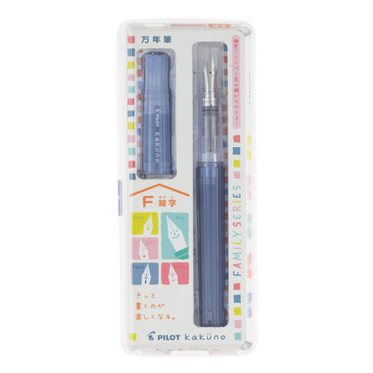 PILOT Kakuno Fountain Pen Blue Fine Point for Smooth Writing