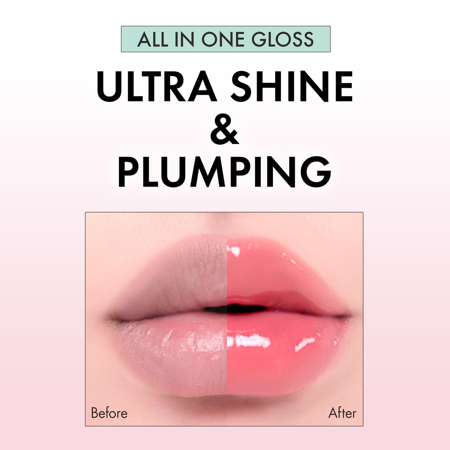 AMUSE Gel Fit Gloss Lightweight Lip Gloss in 12 Shades