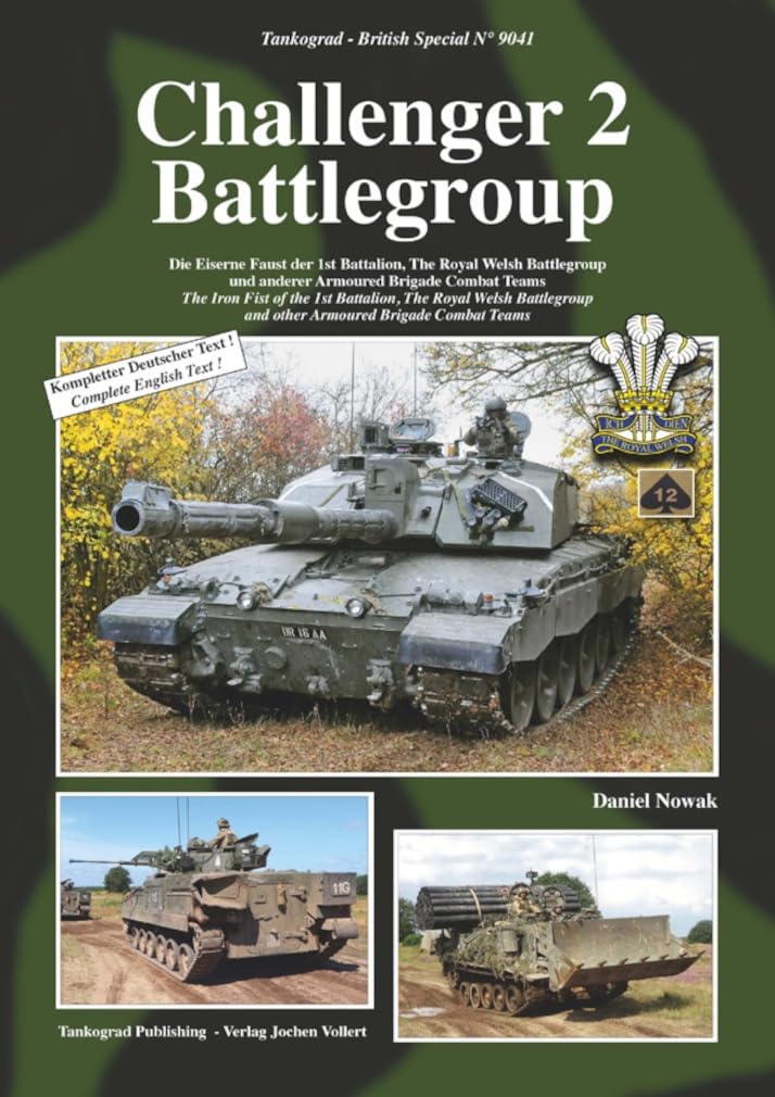 Tankograd Challenger 2 Combat Group Model Reference Book TG-F9041