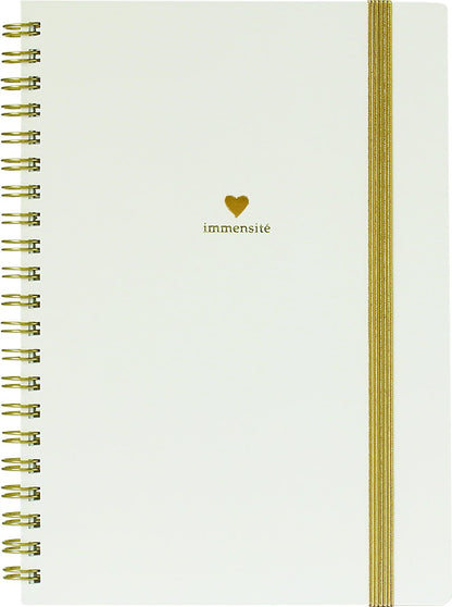 LABCLIP A5 Notebook with Horizontal Lines for Easy Note-Taking