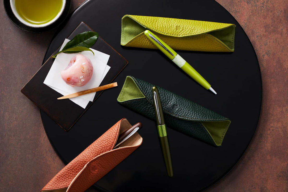 PILOT Cocoon Oil-Based Ballpoint Pen 0.7mm Green Tea Theme