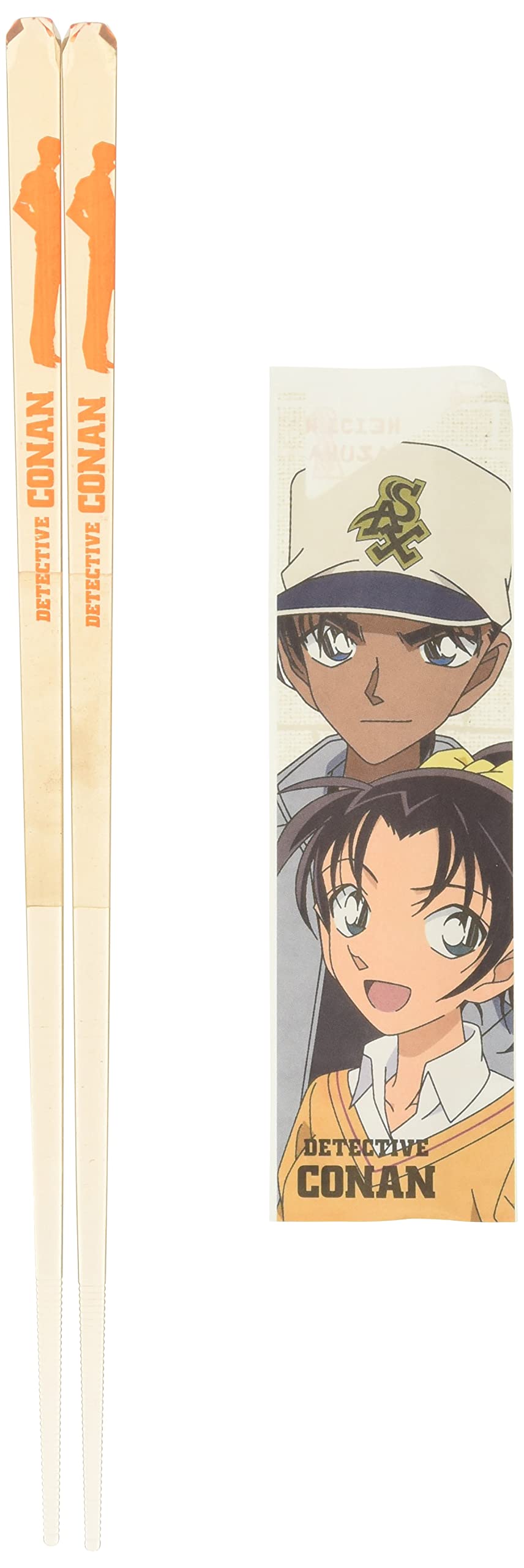 Kaneshotouki Detective Conan Heiji &amp; Kazuha Clear Chopsticks Light Orange