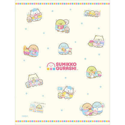 San-X Sumikko Gurashi Double Clear Holder with Hard Flap 310x235mm