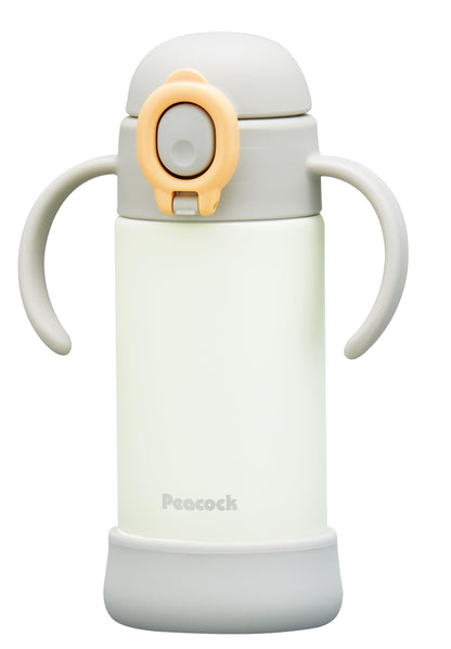 Peacock Baby Bottle with Handle 350ml for Easy Hydration