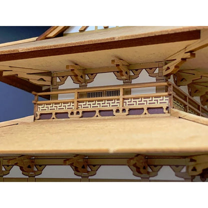 Woody JOE 1/150 Horyu-ji Kondo Wooden Model Assembly Kit