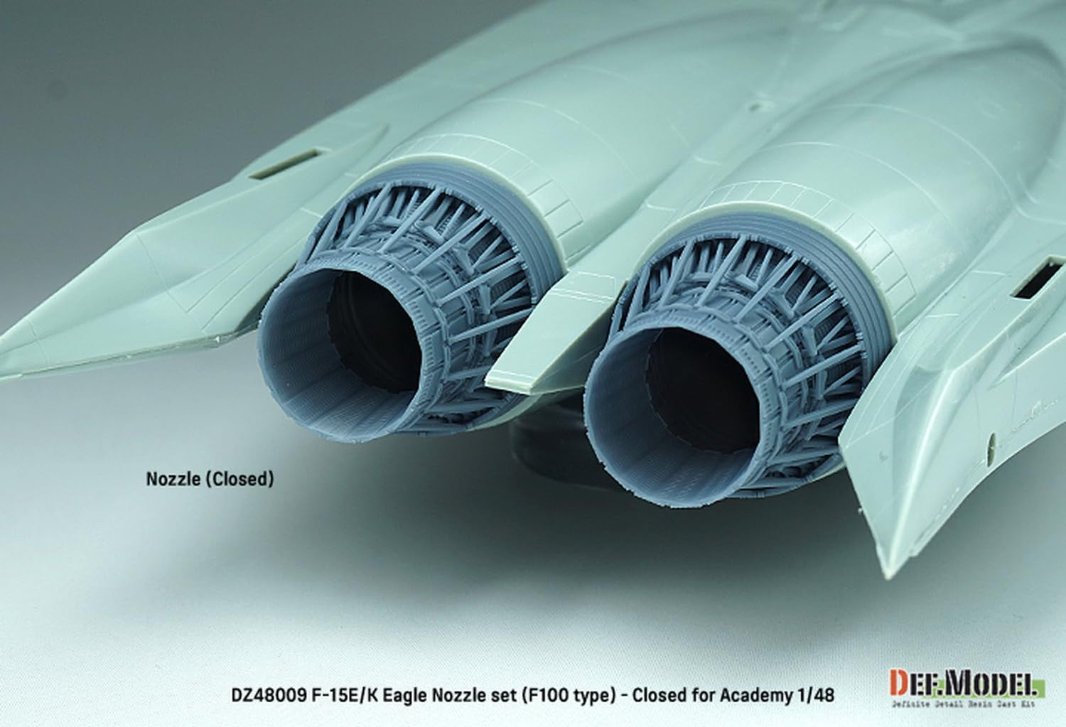 DEF.MODEL F100 Engine Nozzle Set for F-15E and F-15K 1/48 Scale Model