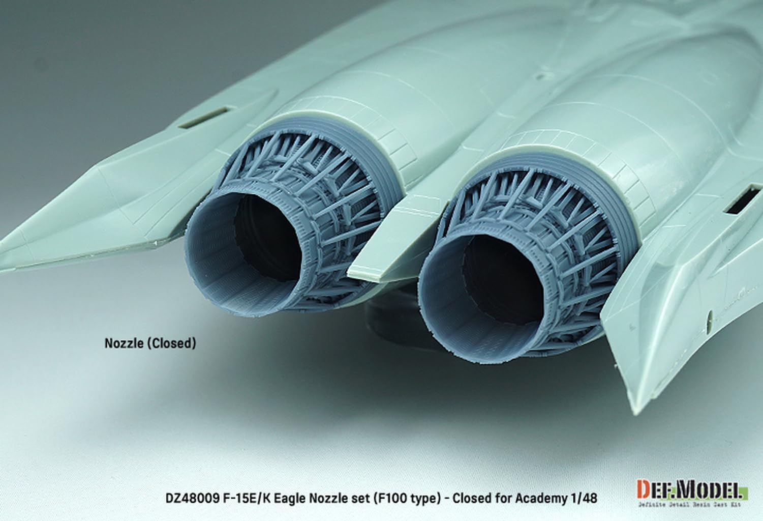 DEF.MODEL F100 Engine Nozzle Set for F-15E and F-15K 1/48 Scale Model