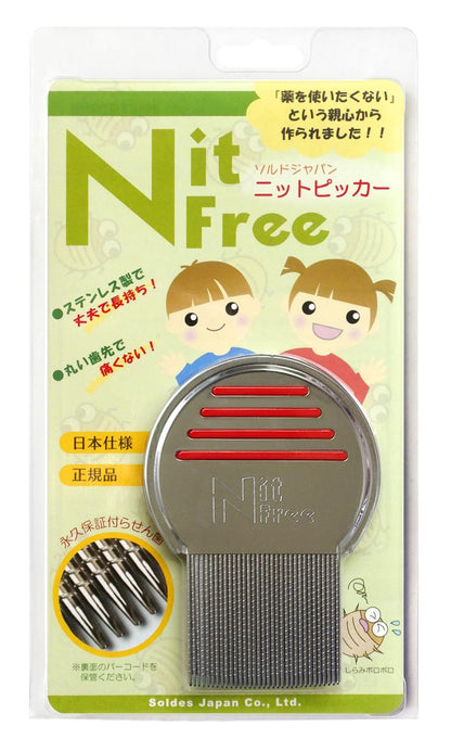 Sold Japan Knit Picker Comb for Lice and Eggs Removal