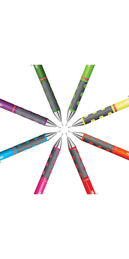 Rotring Mechanical Pencil Tikki RD Purple 0.5mm for Precise Writing
