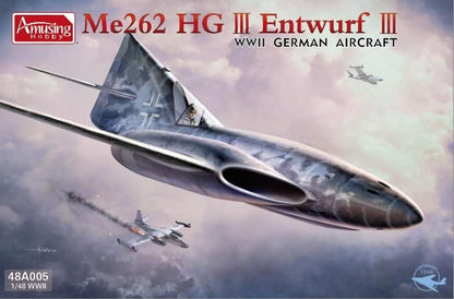Amusing Hobby 1/48 Me262 HG3 Model Kit for Enthusiasts
