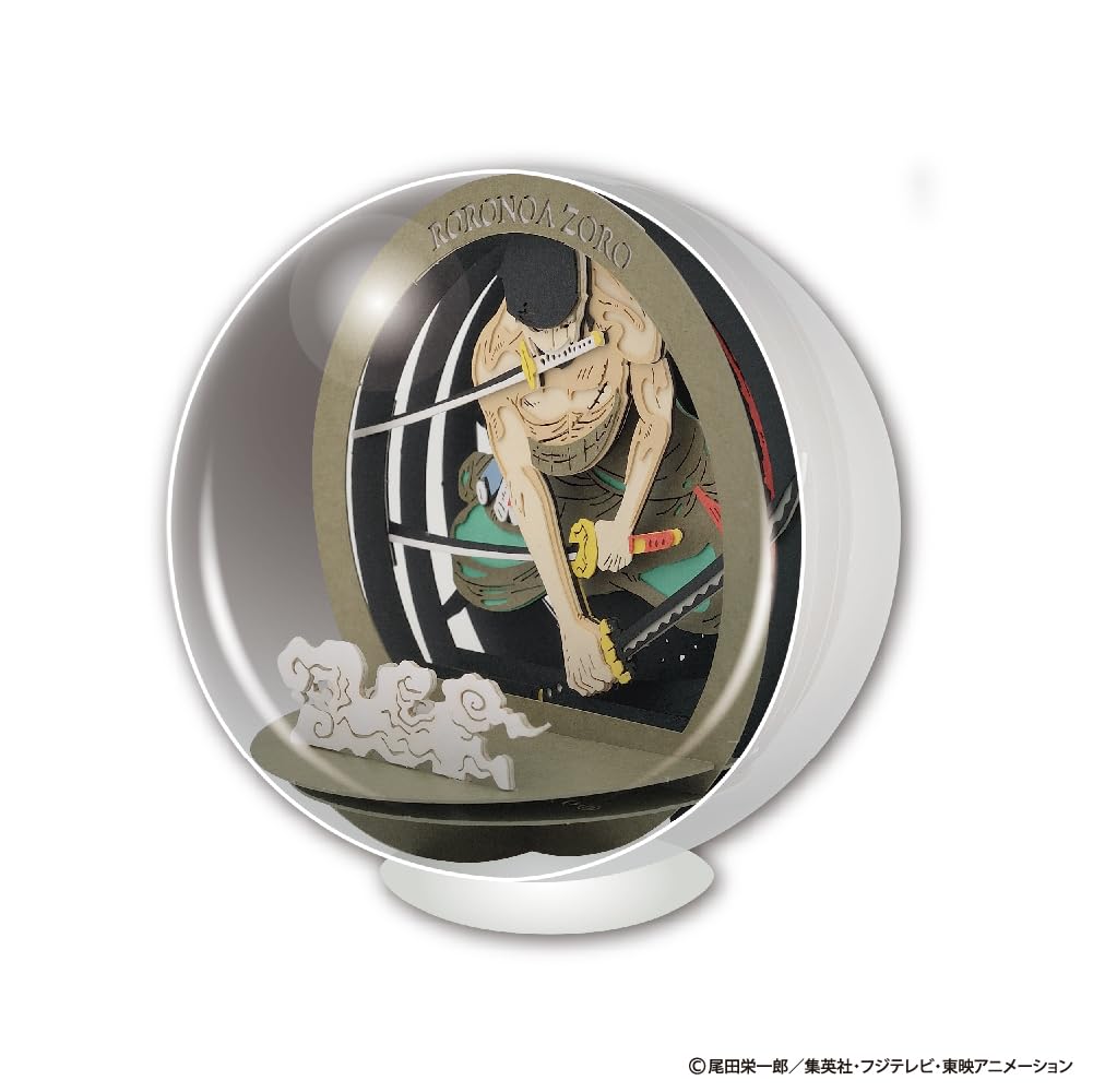 ENSKY One Piece Paper Theater Roronoa Zoro Model 88mm