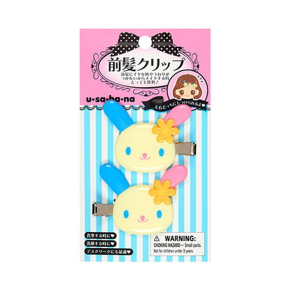 SANRIO Bunny Hair Clips Set for Makeup and Desk Work