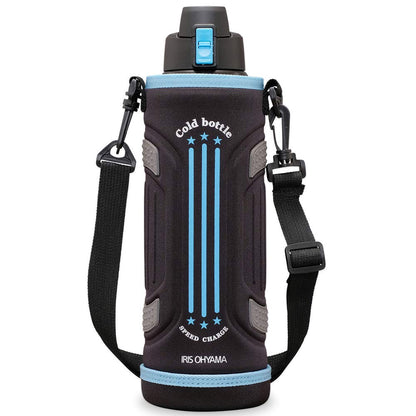 IRIS OHYAMA 1.5L Sports Bottle with One-Touch Open Feature