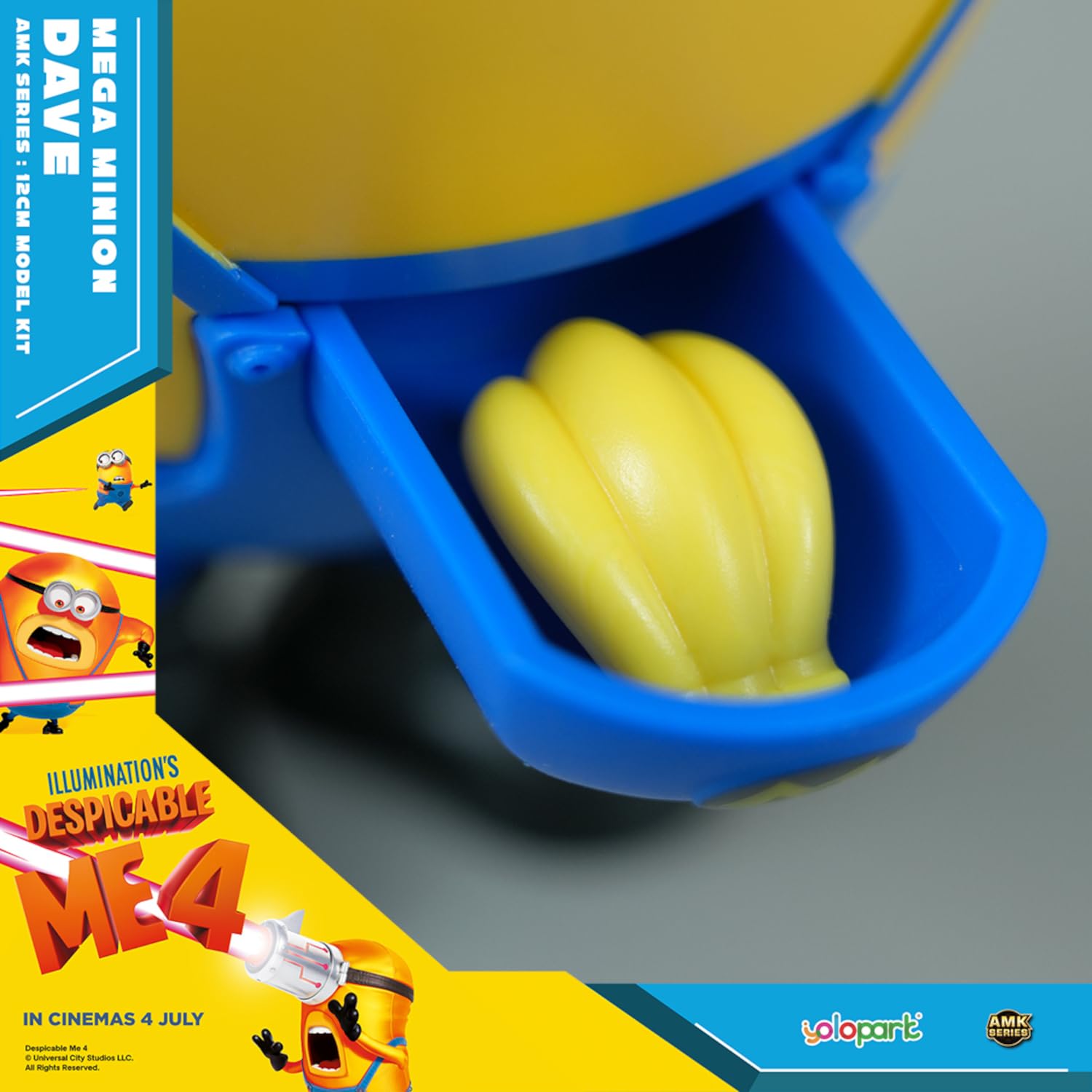 DOYUSHA Mega Minion Dave PVC Figure 6 Inch Collectible Toy