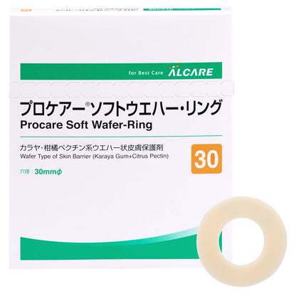 ALCARE Procare Soft Wafer Ring 30mm Citrus Pectin Skin Protector 8 Pack