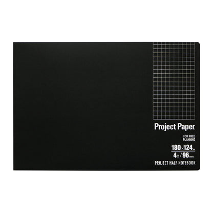 Okina Project Half Notebook 15 Inch with 4mm Grid
