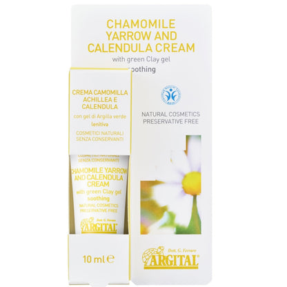 ARGITAL Bright Moisturizing Chamomile Cream Mini 10ml for Radiant Skin