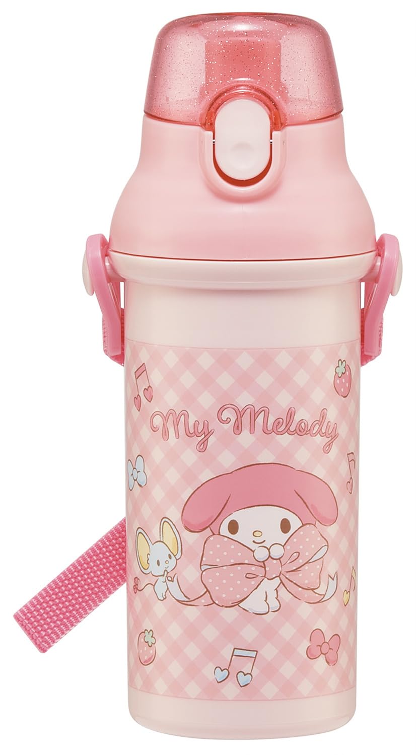 Skater Kids Water Bottle 480ml with One-Touch Design