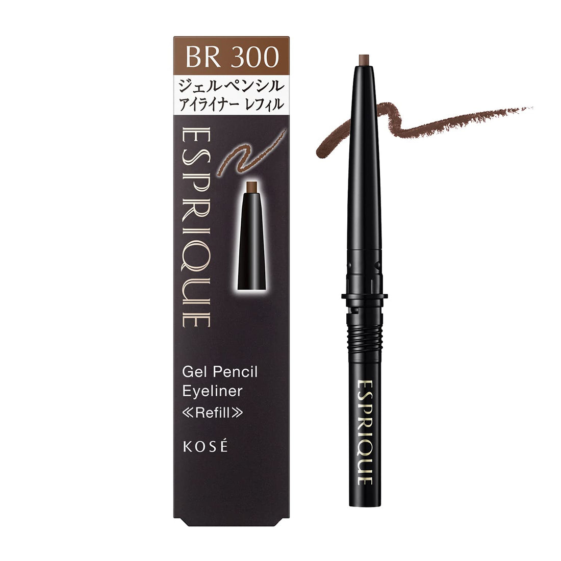 ESPRIQUE Gel Pencil Eyeliner Refill Brown 0.1g