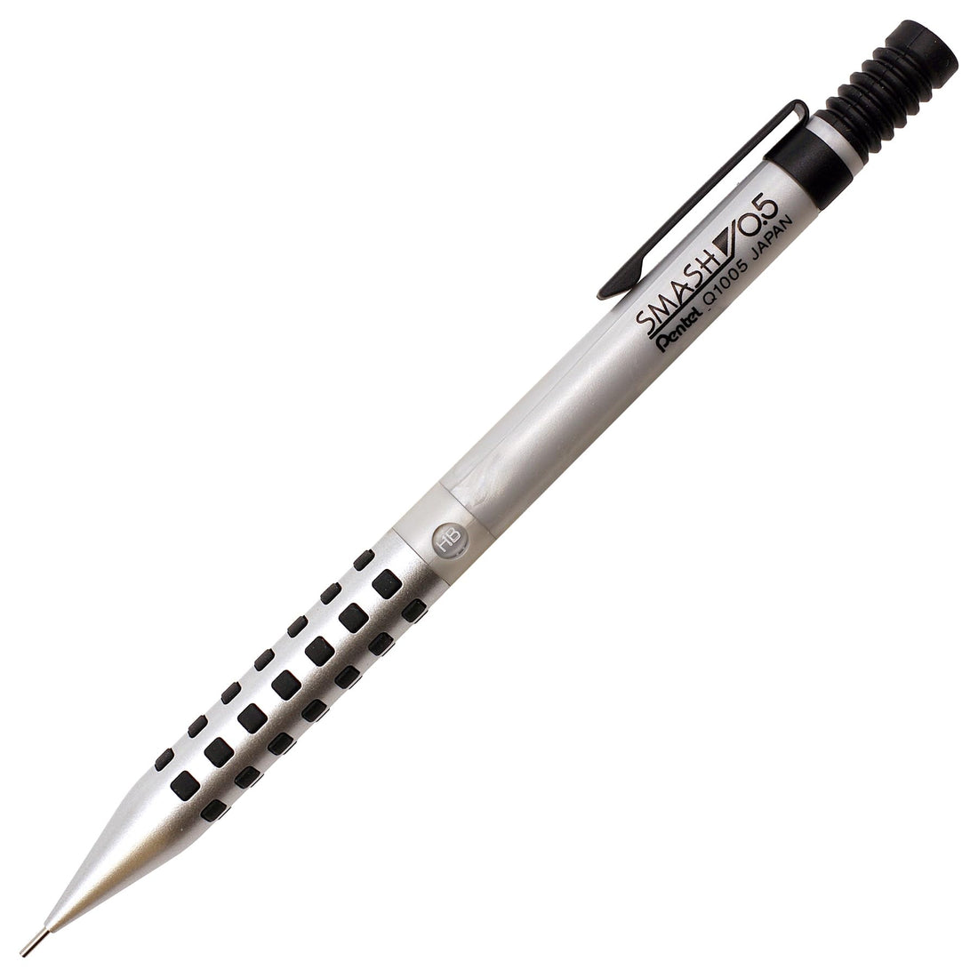 Pentel SMASH Japan Silver Mechanical Pencil 0.5mm