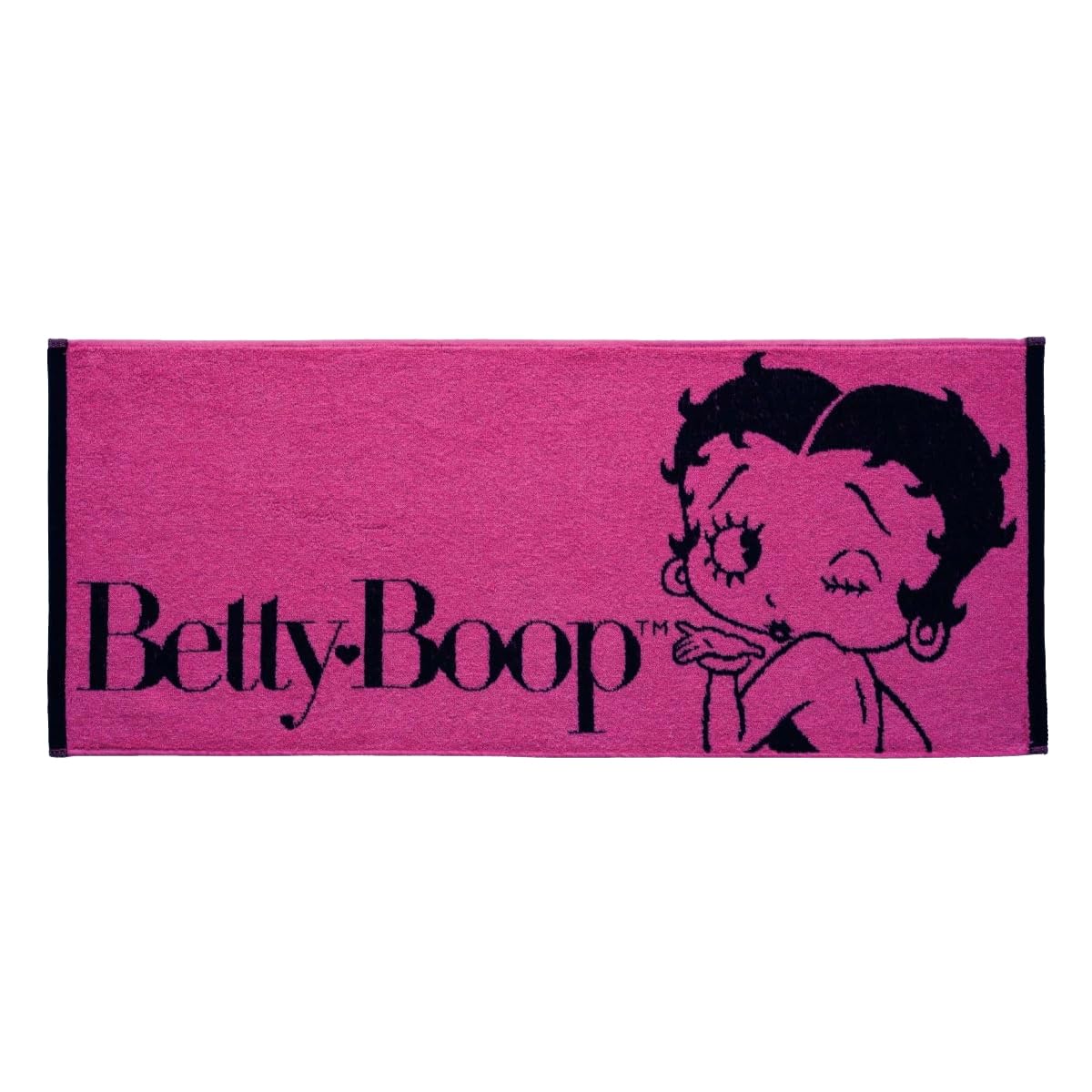 Inukaitaoru Betty Boop Face Towel Pink Face for Daily Use