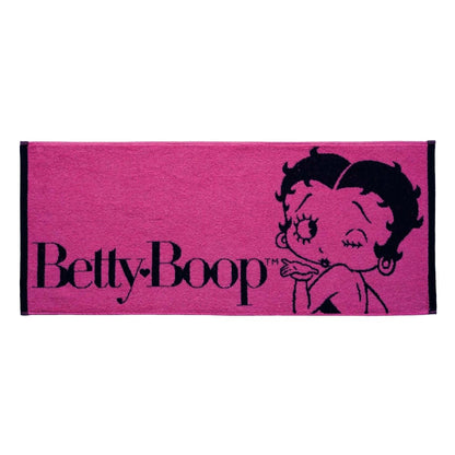 Inukaitaoru Betty Boop Face Towel Pink Face for Daily Use