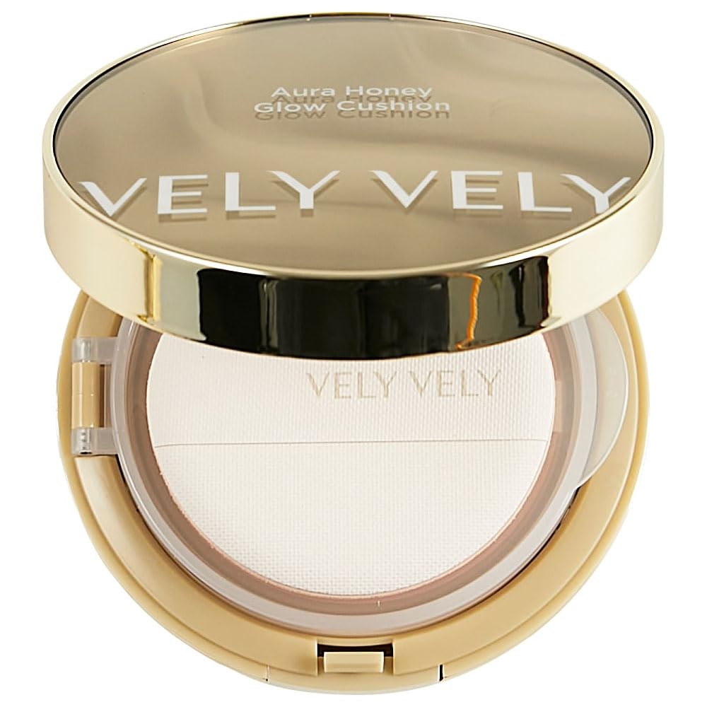 VELY VELY Aura Honey Glow Cushion 15g for Radiant Skin