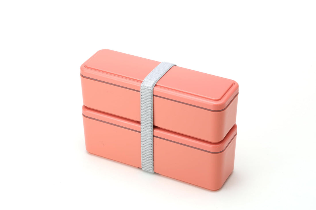 Miyoshi Seisakusho GEL-COOL Lunch Box Slim S+L with Integrated Ice Pack