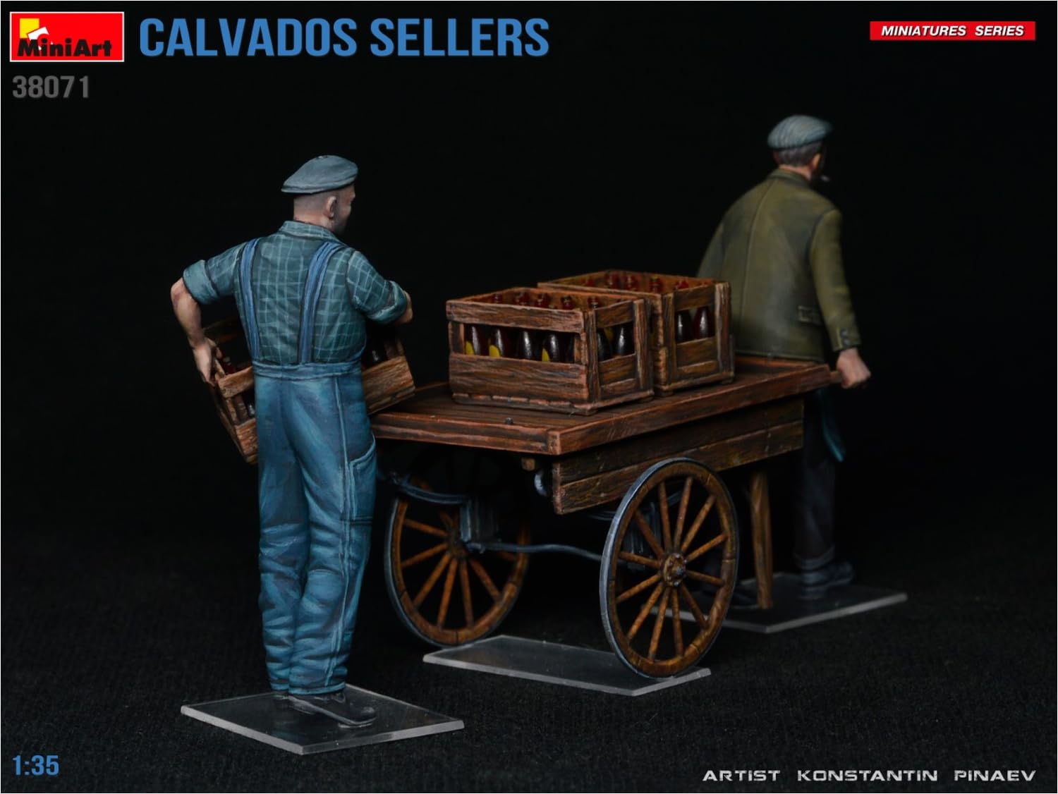 Miniart 1/35 Calvados Figures Set with 2 Models