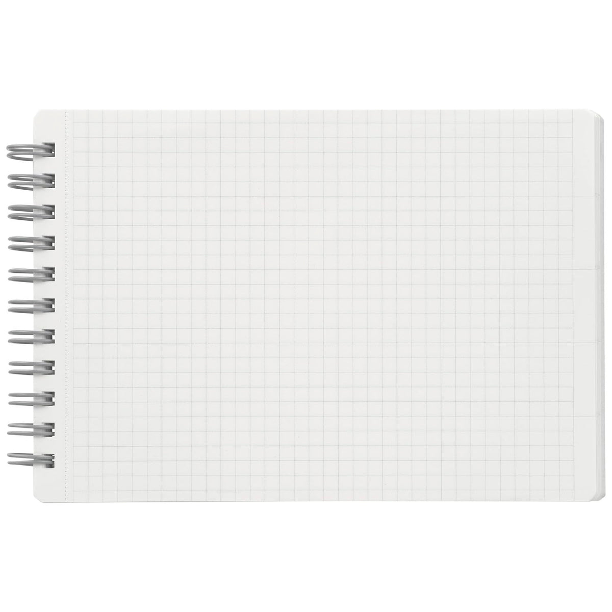 Maruman Pocket Size Ring Notebook with 4mm Grid Light Green