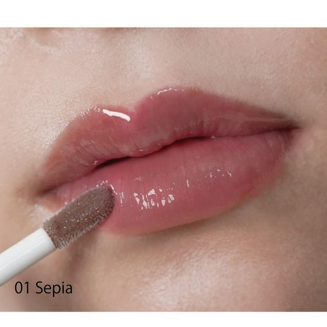 Celvoke Moisture Lip Drop 01 Sepia Clear Lip Gloss with Hydration