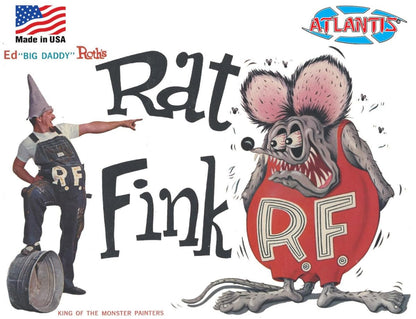 Atlantis Model Ed Roth Rat Fink Model Kit 1/25 Scale