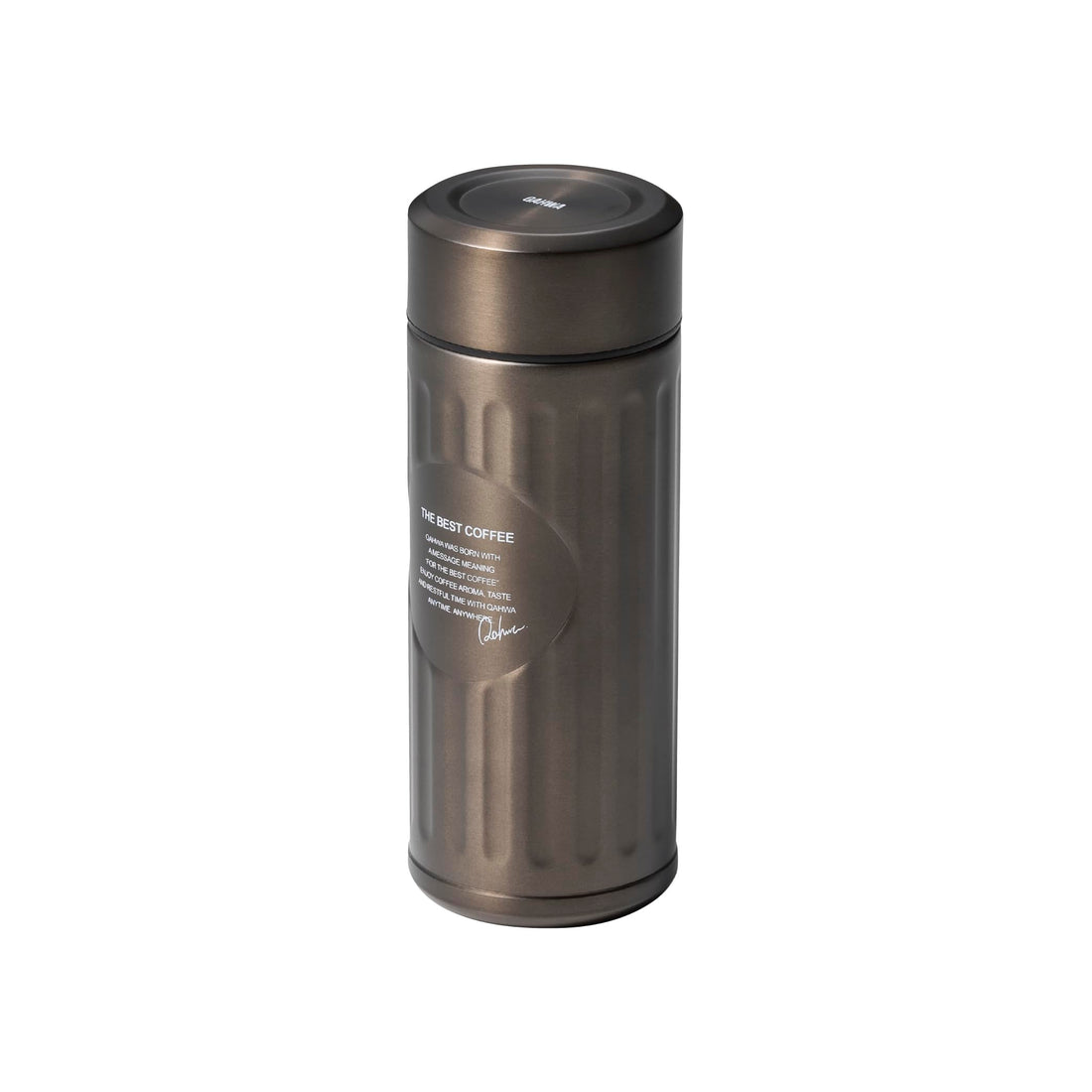 CB JAPAN Bouteille à café QAHWA, gris graphite 420 ml