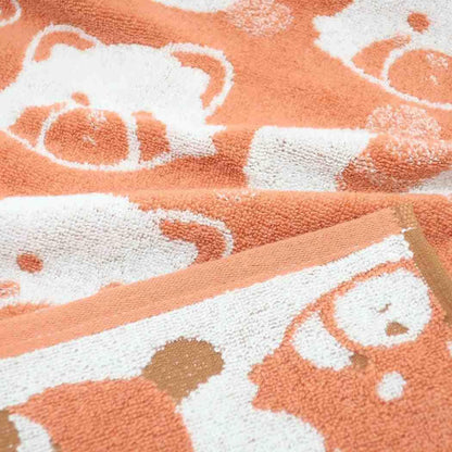 Hayashi Animal Face Towel Red Panda 34x80cm for Daily Use