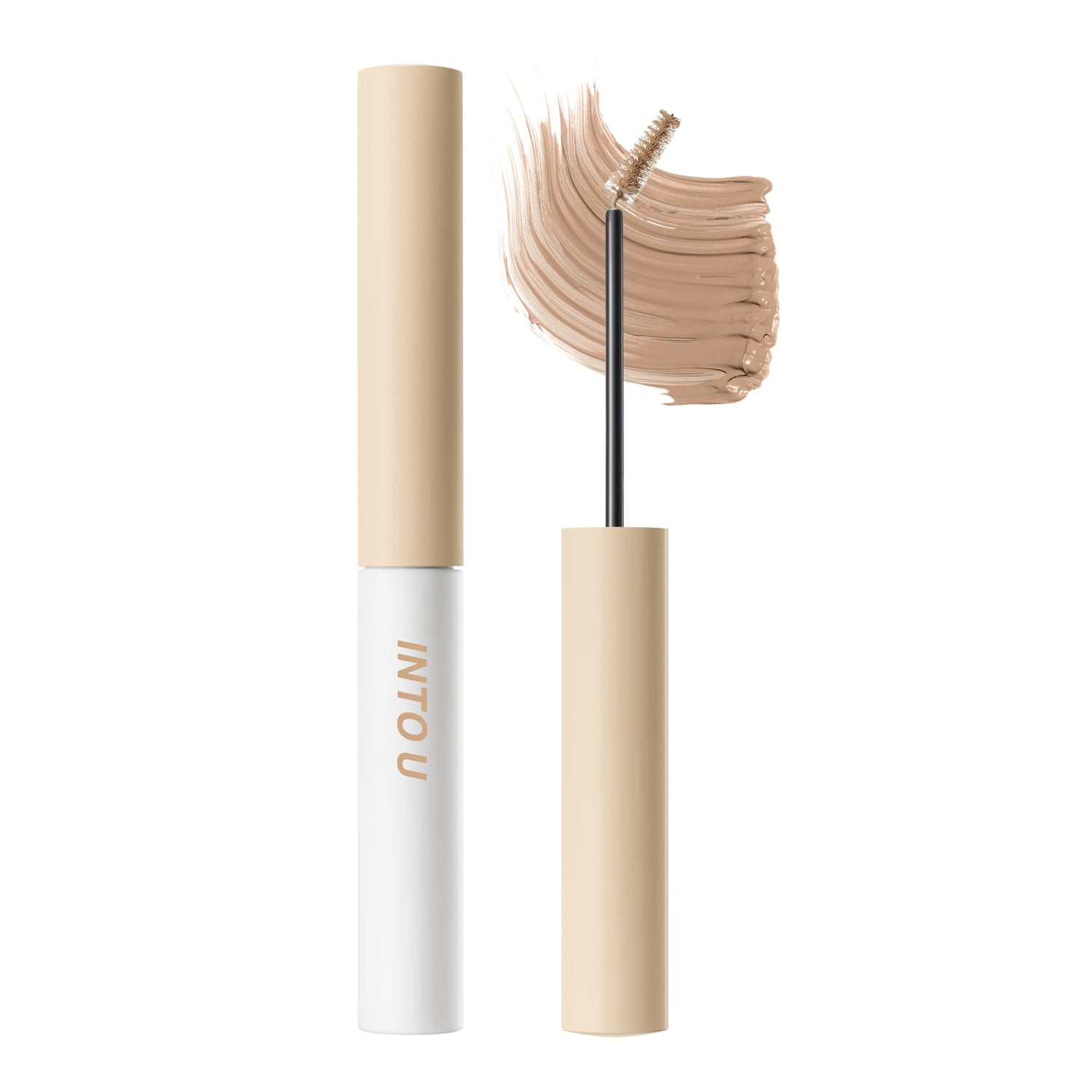 INTO U Eyebrow Mascara with Functional Brush for Long-Lasting Wear