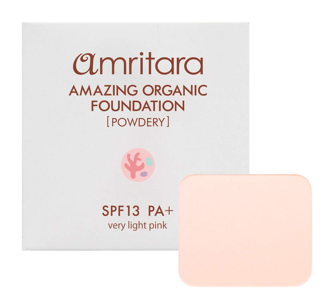 Amritara Amazing Organic Foundation Refill P0 Very Light Pink SPF 13