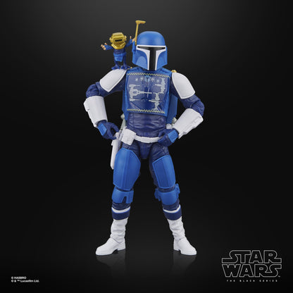 Star Wars Black Series Mandalorian Scout Holiday Edition 6 Inch Action Figure