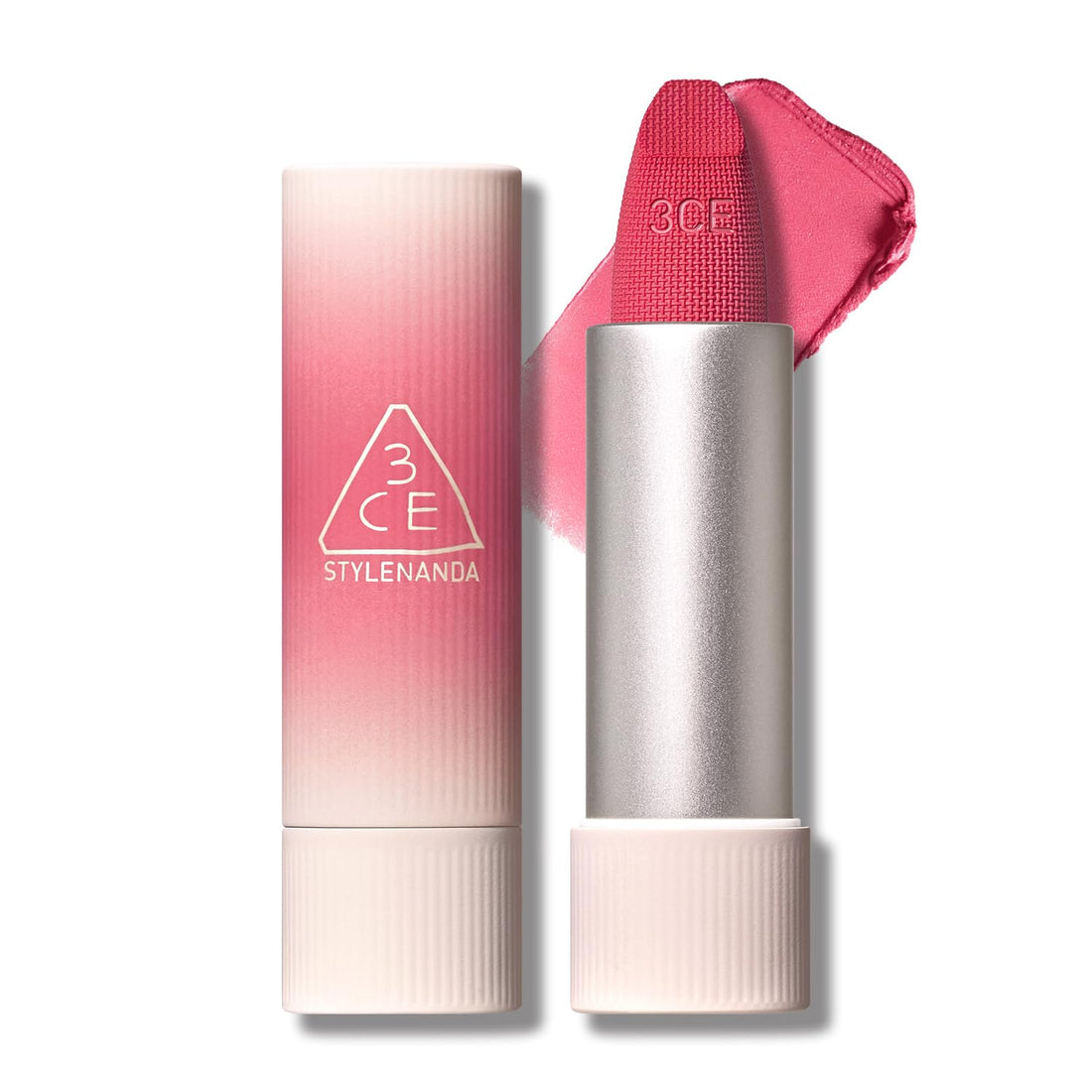 3CE Cashmere Hug Lipstick 03 By Your Side Hydrating Lip Color