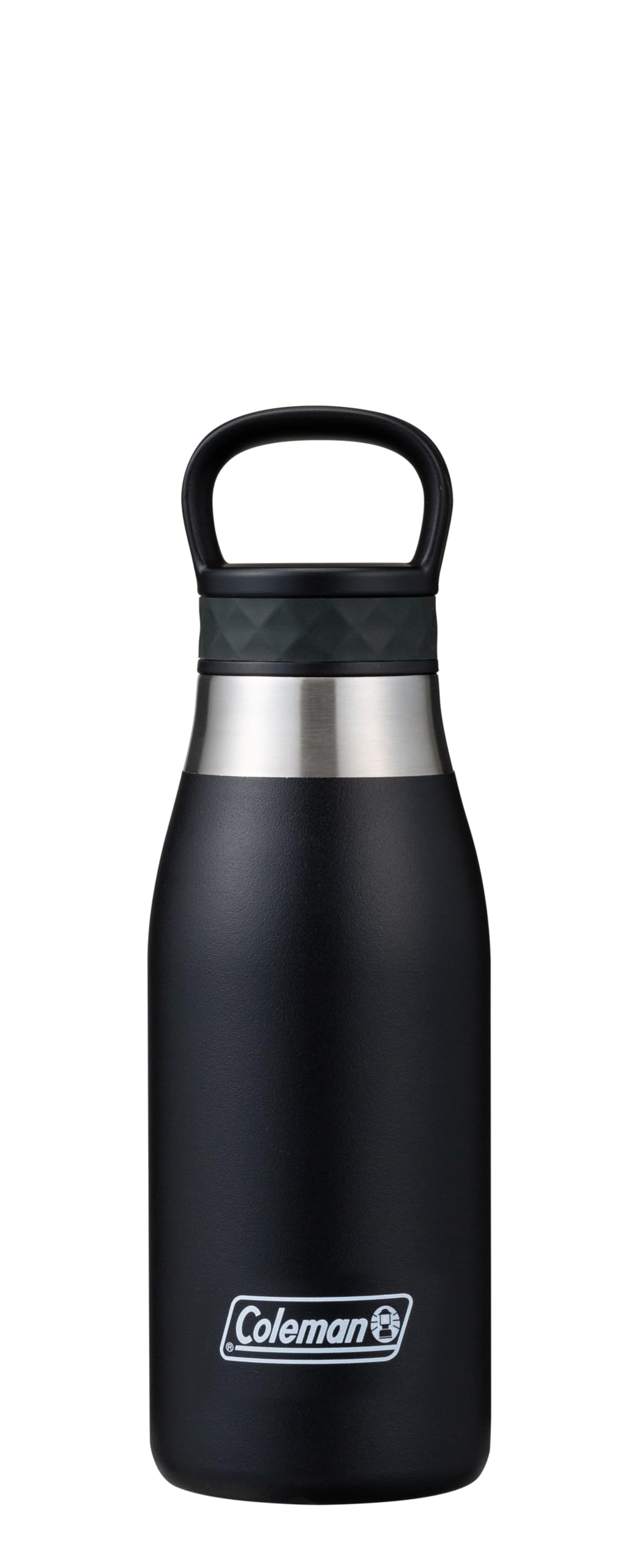 Coleman Double Stainless Steel Bottle 350 Black Vacuum Insulated Water Bottle