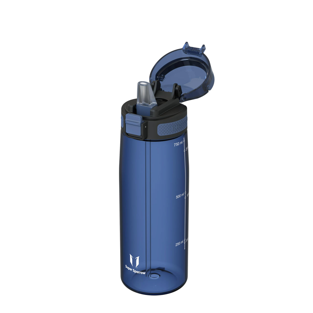 Super Sparrow Water Bottle 750ml BPA-Free Leak-Proof Tritan Design