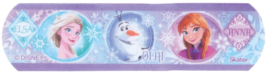 Skater Waterproof Bandages L Size 20 Count Disney Frozen