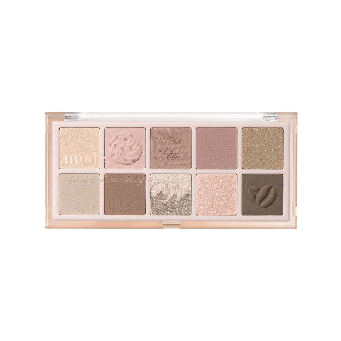 mude Eyeshadow Palette Toffee Nut Latte for Stunning Looks
