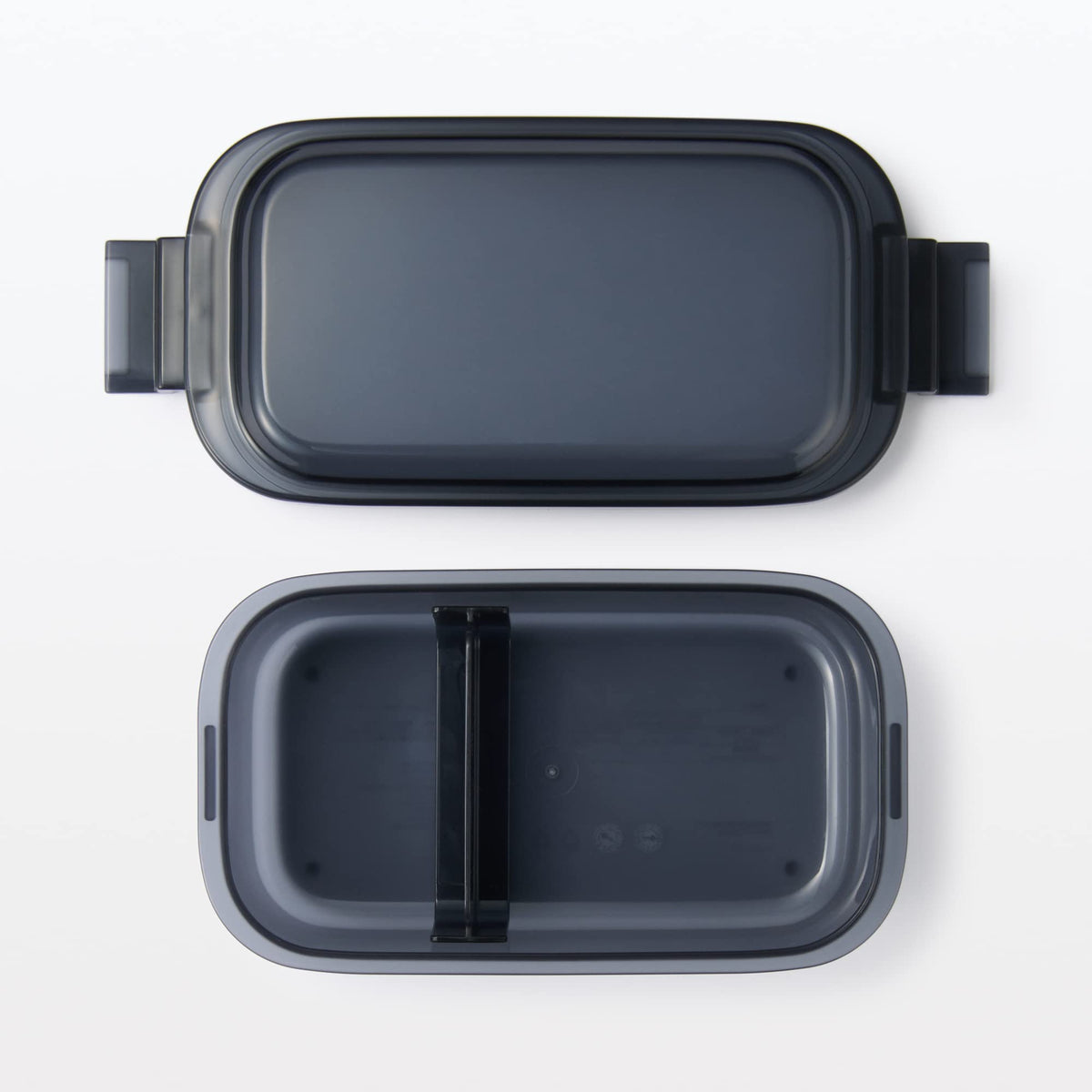 MUJI Washable Bento Box Black 500mL for Easy Cleaning